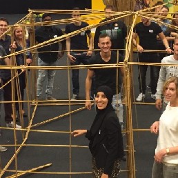 Teambuilding activiteit: Bamboestieken