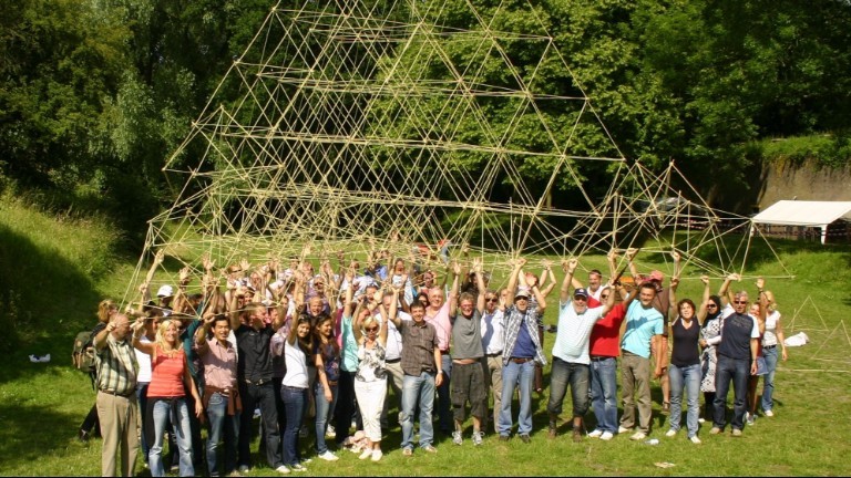 Teambuilding activiteit: Bamboestieken