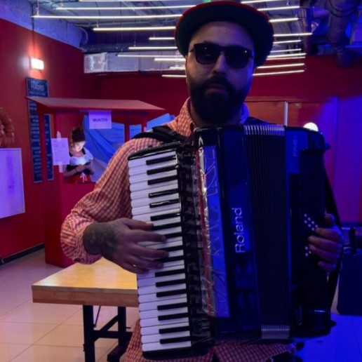 Accordeonist Ermelo  (NL) Florian Oktoberfest