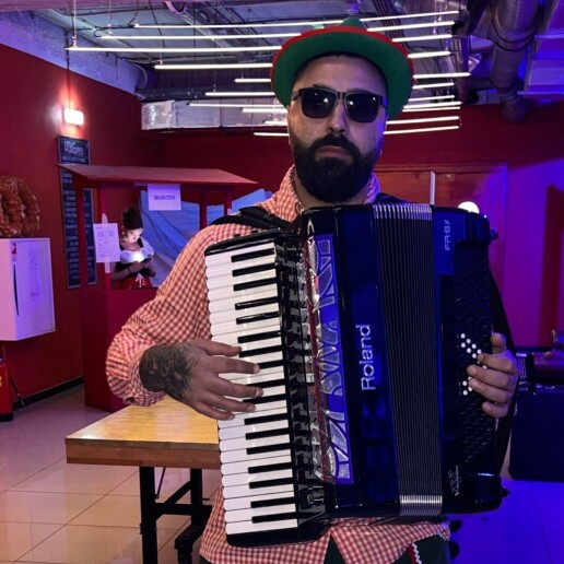Accordeonist Ermelo  (NL) Florian Oktoberfest
