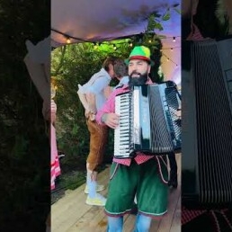 Accordionist Florian Yonel