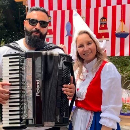 Accordeonist Ermelo  (NL) Accordeonist Florian Yonel