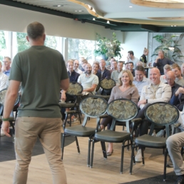 Presentator 's Gravenzande  (NL) Dagvoorzitter Matthijs van den Beukel