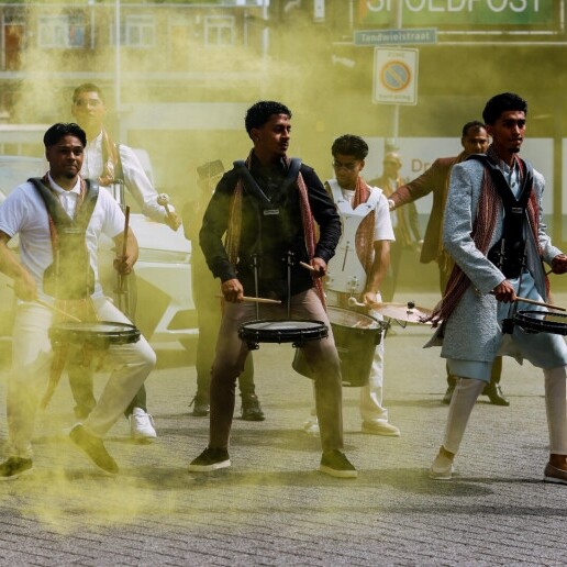 Band Ridderkerk  (NL) Baraat conduction - Brassband/tazza