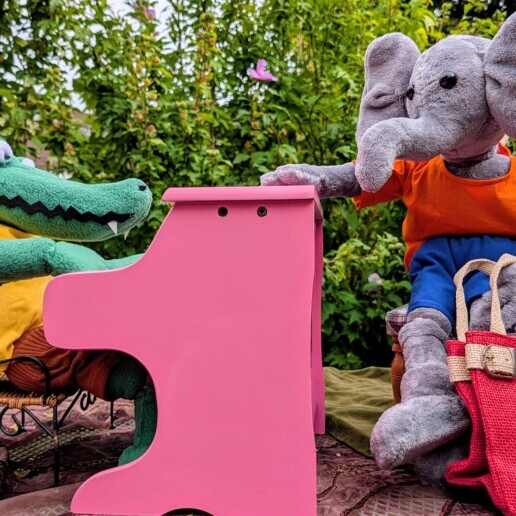 Kindervoorstelling Zoetermeer  (NL) Poppentheater: Olifant en Krokodil