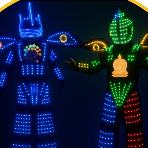Acrobat Arkel  (NL) LED Tastic Stelten Robots
