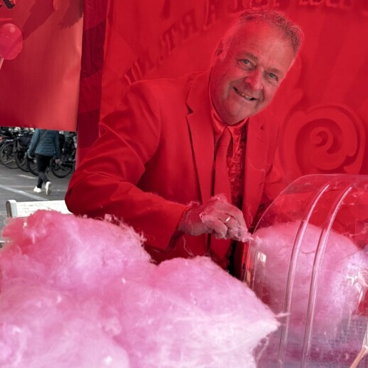 Foodtruck Hattem  (NL) Nostalgische Suikerspintent  van Herman