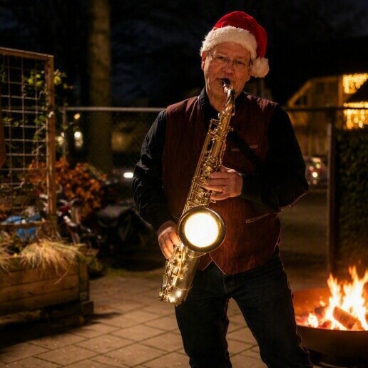 Saxophonist Vorstenbosch  (NL) Christmas Saxophonist Ronnie