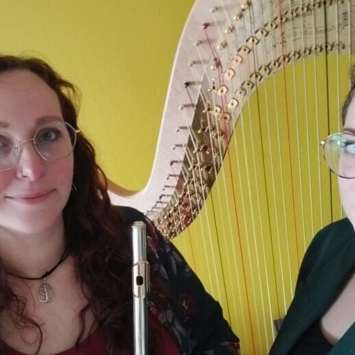 Duo harp en fluit