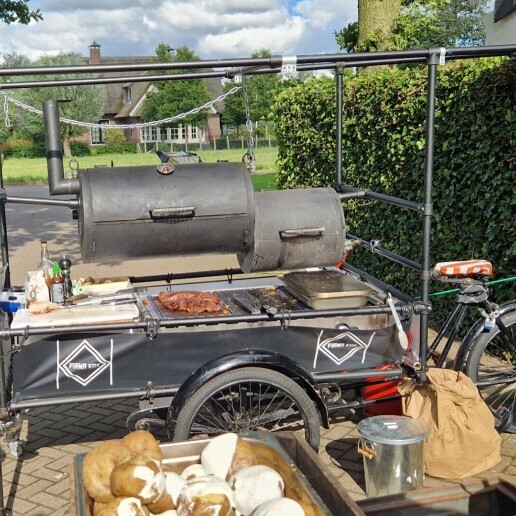 Foodtruck Amsterdam  (NL) BBQ-Bike by Firma Kok