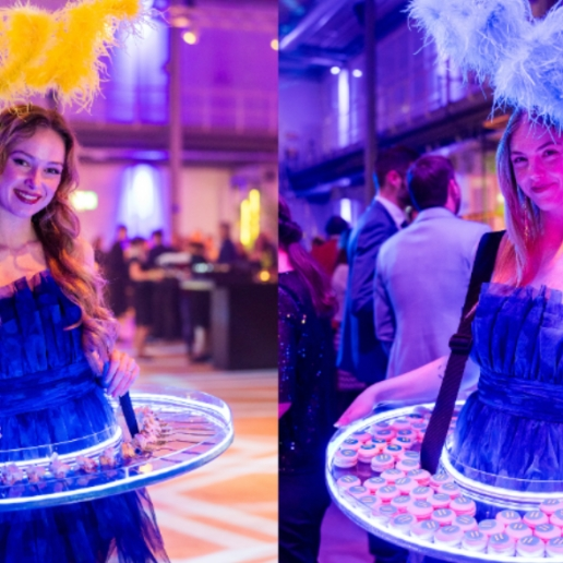 Animatie Vught  (NL) Hostesses | LED tray