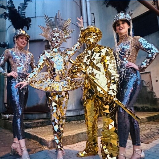 Danser Vught  (NL) Mirror ballerina & Mirror man | Act