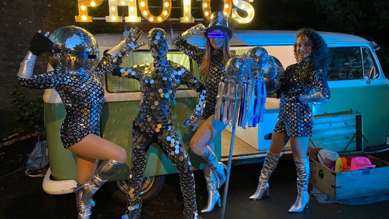 Disco Dance - Unique mirror costume