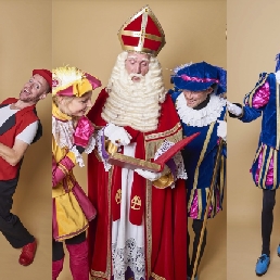 Bezoek van Sinterklaas - Sint en Pieten