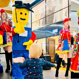 Thematische hostess - Lego world