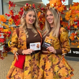 Thematische hostess - herfst dames