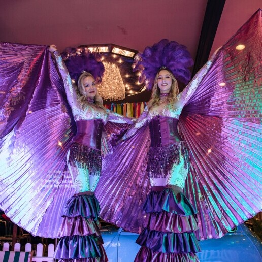 Actor Beesd  (NL) Stilt act - Violet rise