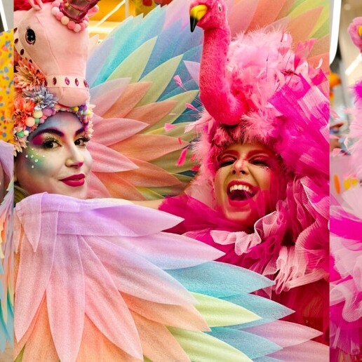 Actor Beesd  (NL) Thematic character - Feathers & Horns