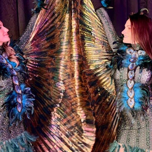 Actor Beesd  (NL) Thematic hostess - Peacock and splendor