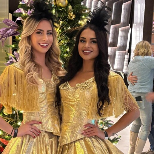 Animatie Beesd  (NL) Thematische hostess - Golden glam