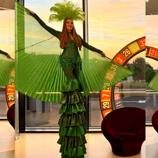 Animatie Beesd  (NL) Steltenact - Green wings