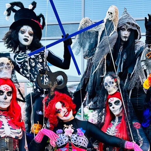 Animatie Beesd  (NL) Halloween parade