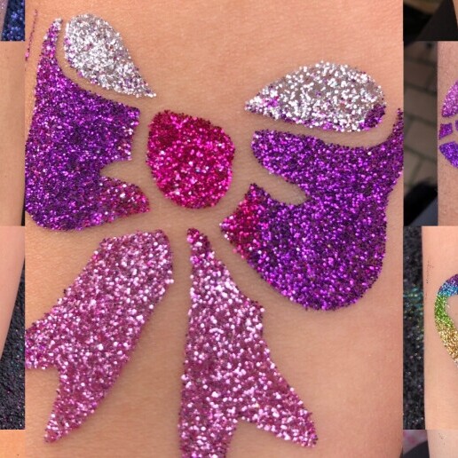 Make-up artist Rotterdam  (NL) Professional Glitter Tattoo Artist