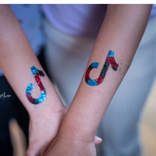 Make-up artist Rotterdam  (NL) Professional Glitter Tattoo Artist