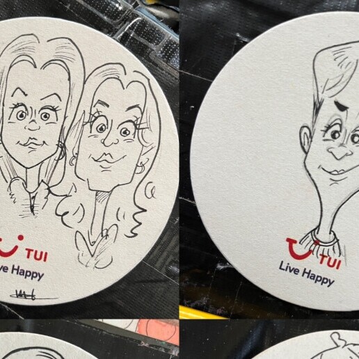 Karikaturist & sneltekenares Martine