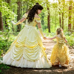 ✨ Prinses Belle op kinderfeestje