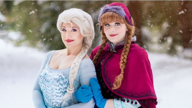 ✨ Meet&Greet Sneeuwzusjes Anna&Elsa