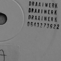 DRAAIWERK draait dat vinyl