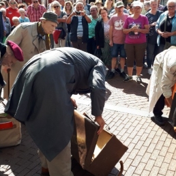 De Potloodventers (trio) / Straattheater