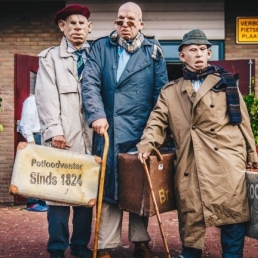 De Potloodventers (trio) / Straattheater