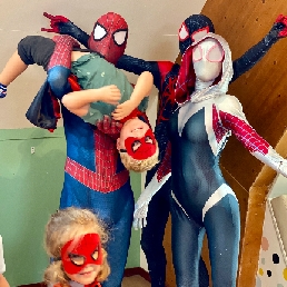 Character/Mascott Haarlem  (NL) The Spideys / Spiderman / Miles / Gwen