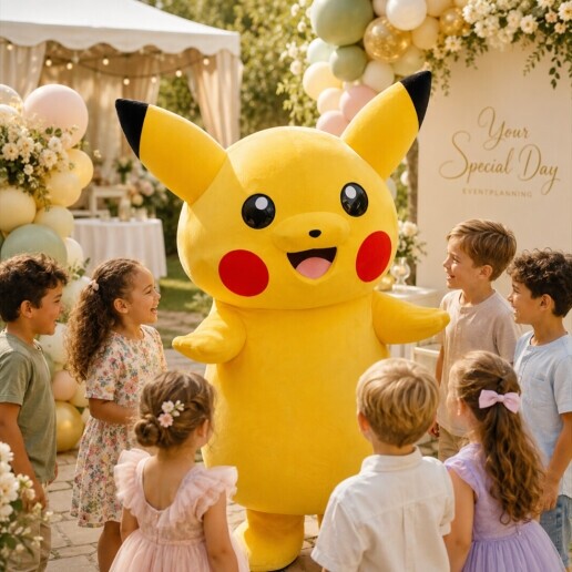 Character/Mascott Haarlem  (NL) Pikachu Deluxe-Premium Mascot Pokémon