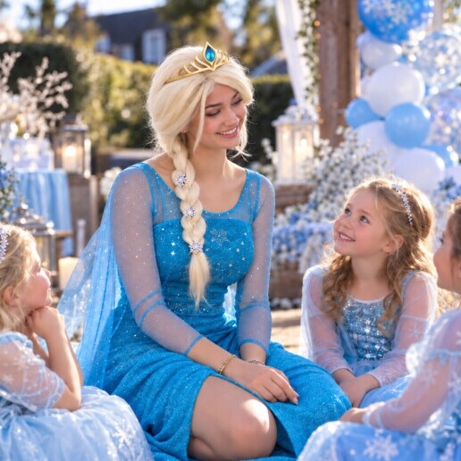 Karakter/Verkleed Haarlem  (NL) Elsa Frozen - Meet & Greet