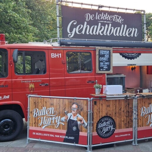 Food truck Apeldoorn  (NL) Ballen Harry - Gehaktballen Foodtruck