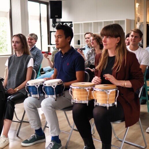 Trainer/Workshop Rotterdam  (NL) Samen muziek maken (teambuilding)