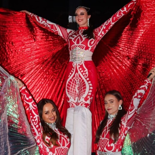 Animatie Opmeer  (NL) Rode Engelen Parade