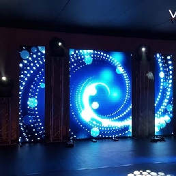 VJ show with LED Video Wall