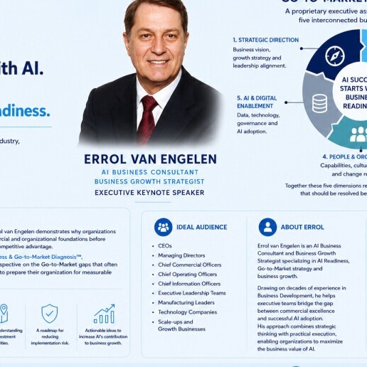 Spreker Rotterdam  (NL) AI Readiness Doesn't Start with AI.