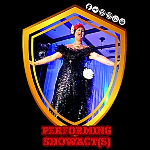 Event show Breda  (NL) Performing lady in Red