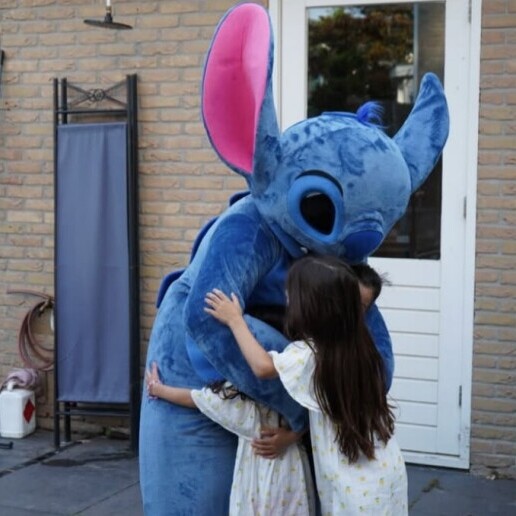 Karakter/Verkleed Almelo  (NL) Stitch Premium Mascotte
