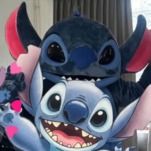 Karakter/Verkleed Almelo  (NL) Stitch Premium Mascotte