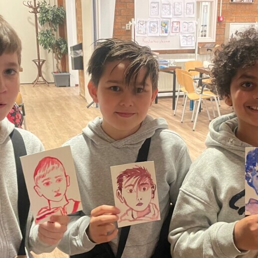 Artist Rotterdam  (NL) Portrait illustrator Laura