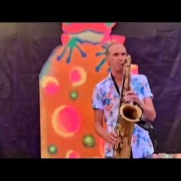 Saxofonist Ruud de Vries