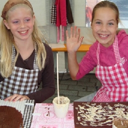 Kindervoorstelling Tilburg  (NL) Chocoladeschilderen