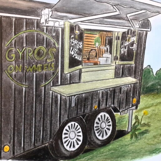 Food truck Den Haag  (NL) Foodtruck Gyros on wheels