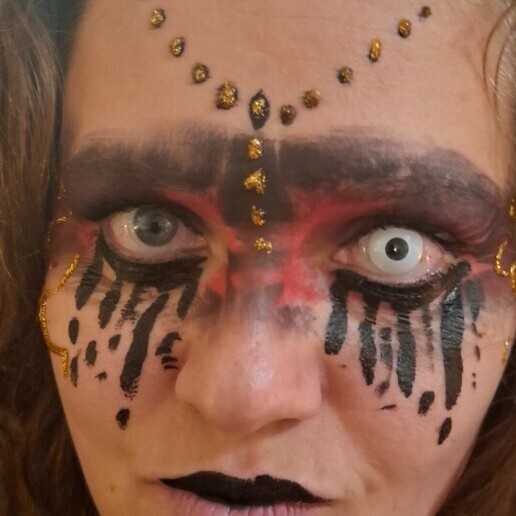 Schminker Maassluis  (NL) Halloween schmink door Amber